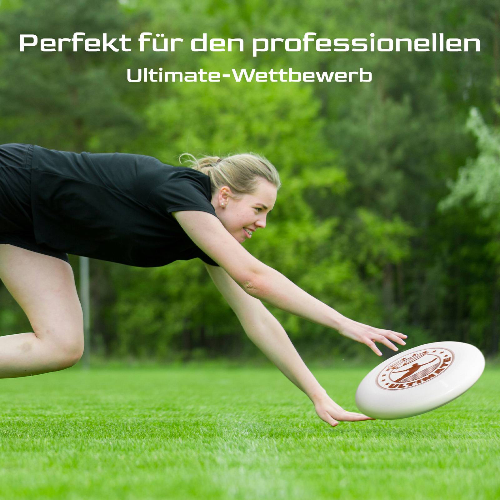 Wham-O Frisbee Ultimate 175g Trainingsscheibe für Wettbewerb -1 Pack