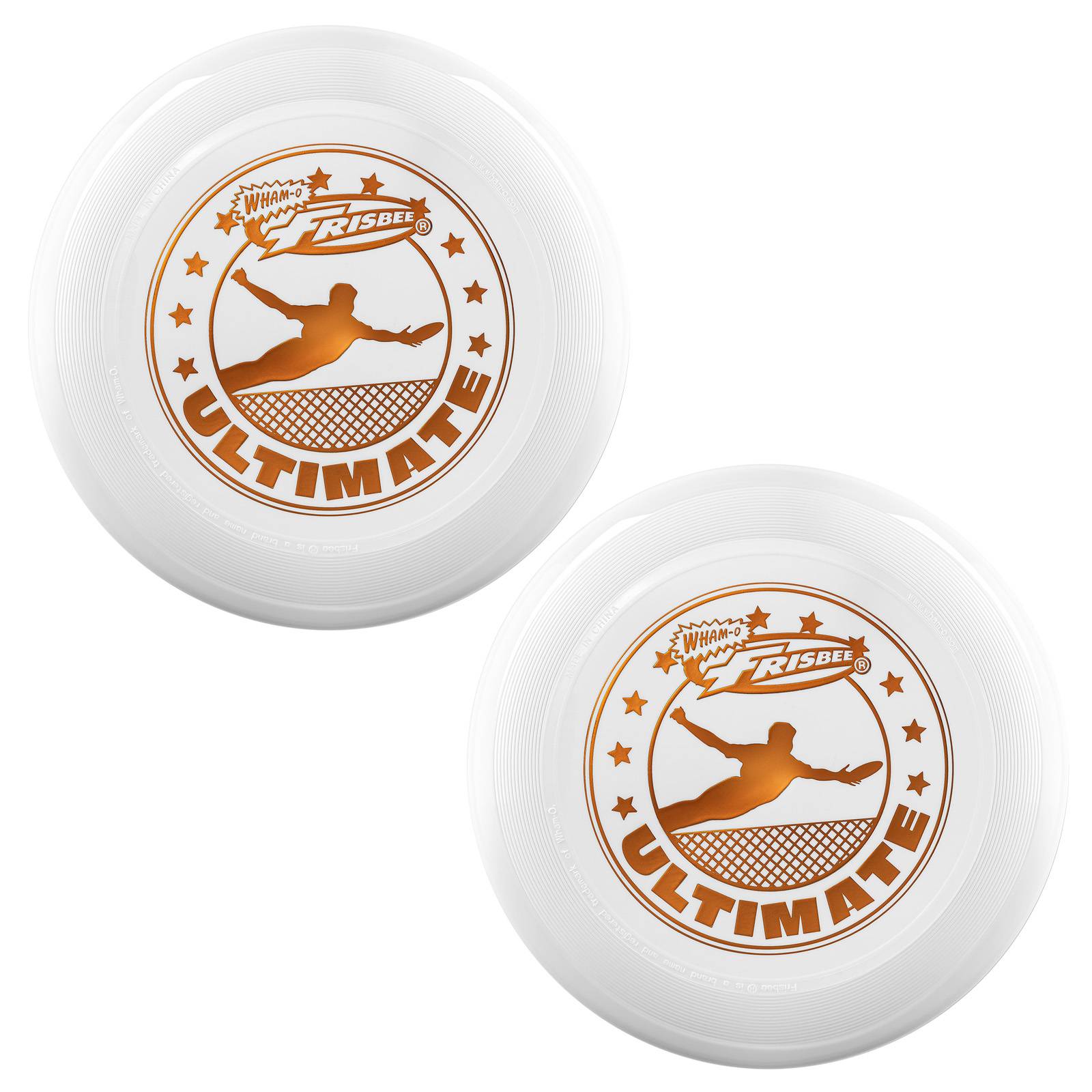 Wham-O Frisbee Ultimate 175g Trainingsscheibe für Wettbewerb -2 Pack