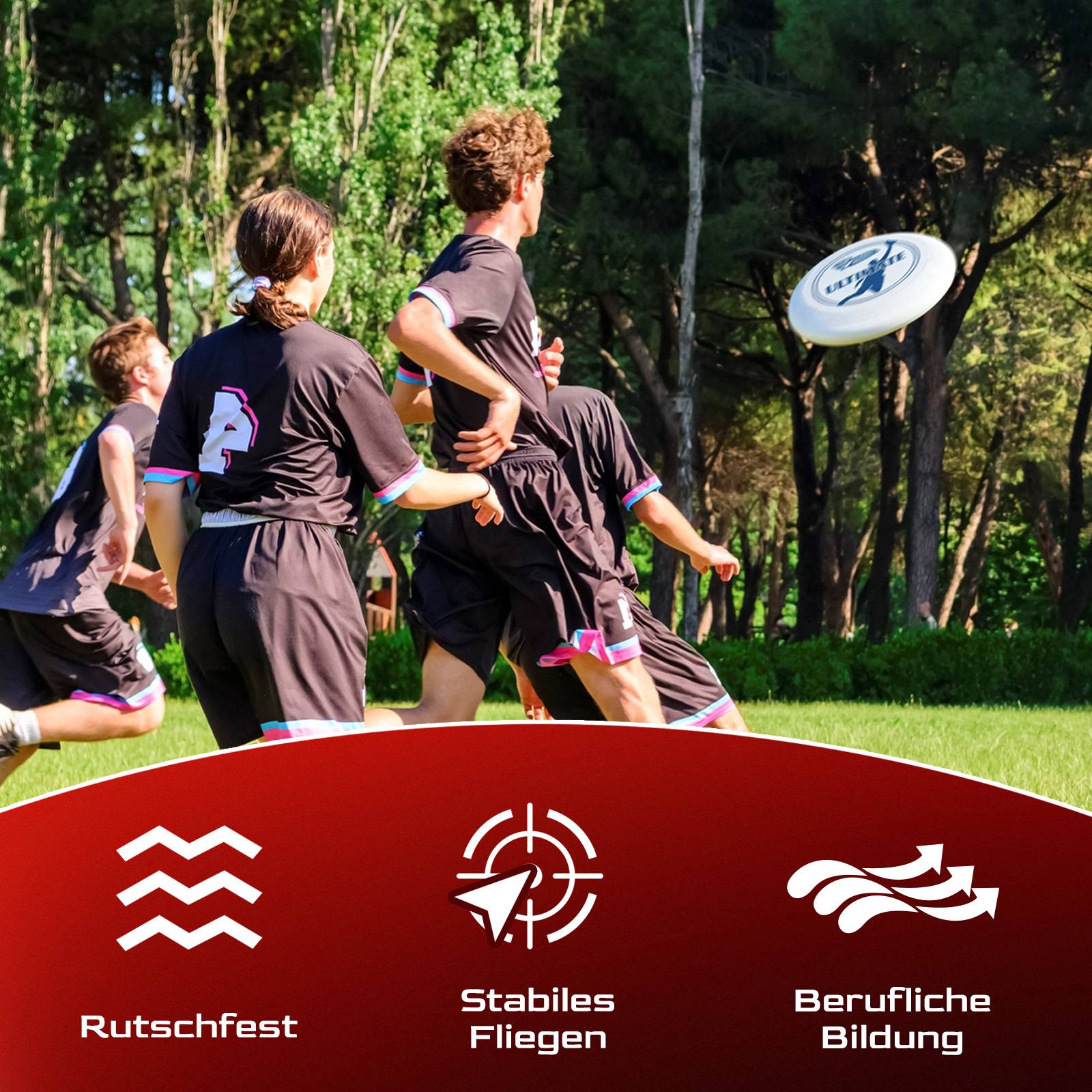 Wham-O Frisbee Ultimate 175g Trainingsscheibe für Wettbewerb -2 Pack