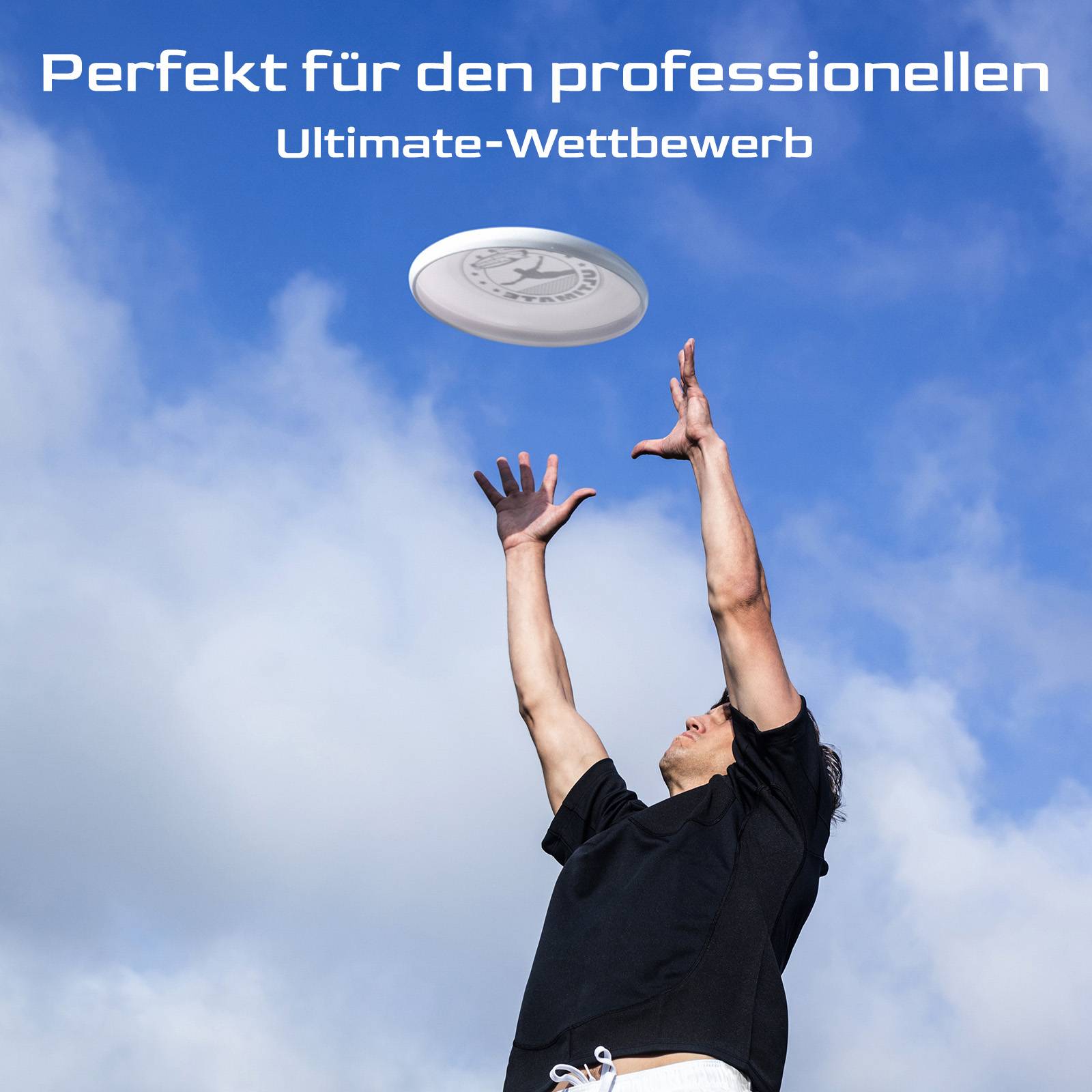 Wham-O Frisbee Ultimate 175g Trainingsscheibe für Wettbewerb -2 Pack