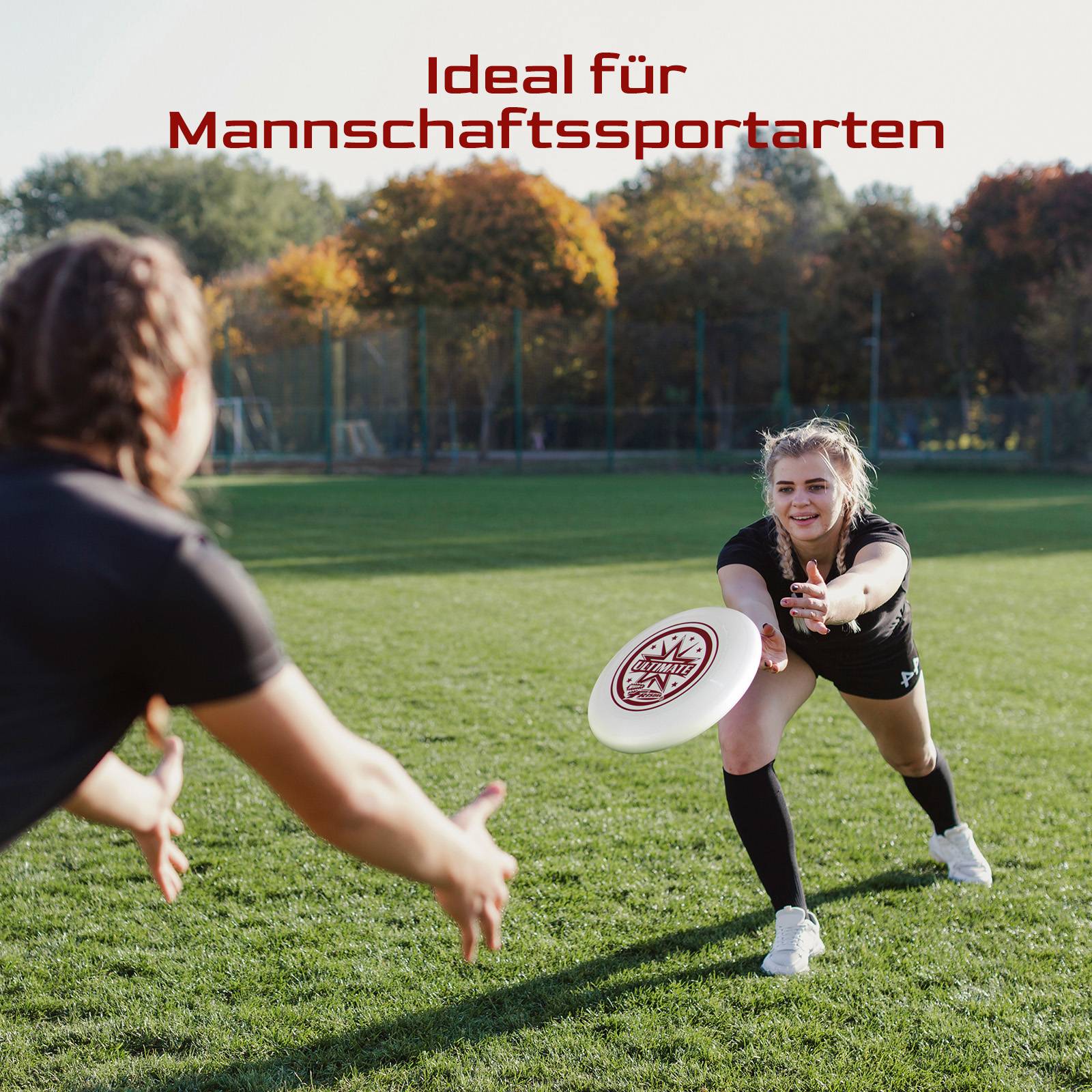 Wham-O Frisbee Ultimate 175g Trainingsscheibe für Wettbewerb -1 Pack