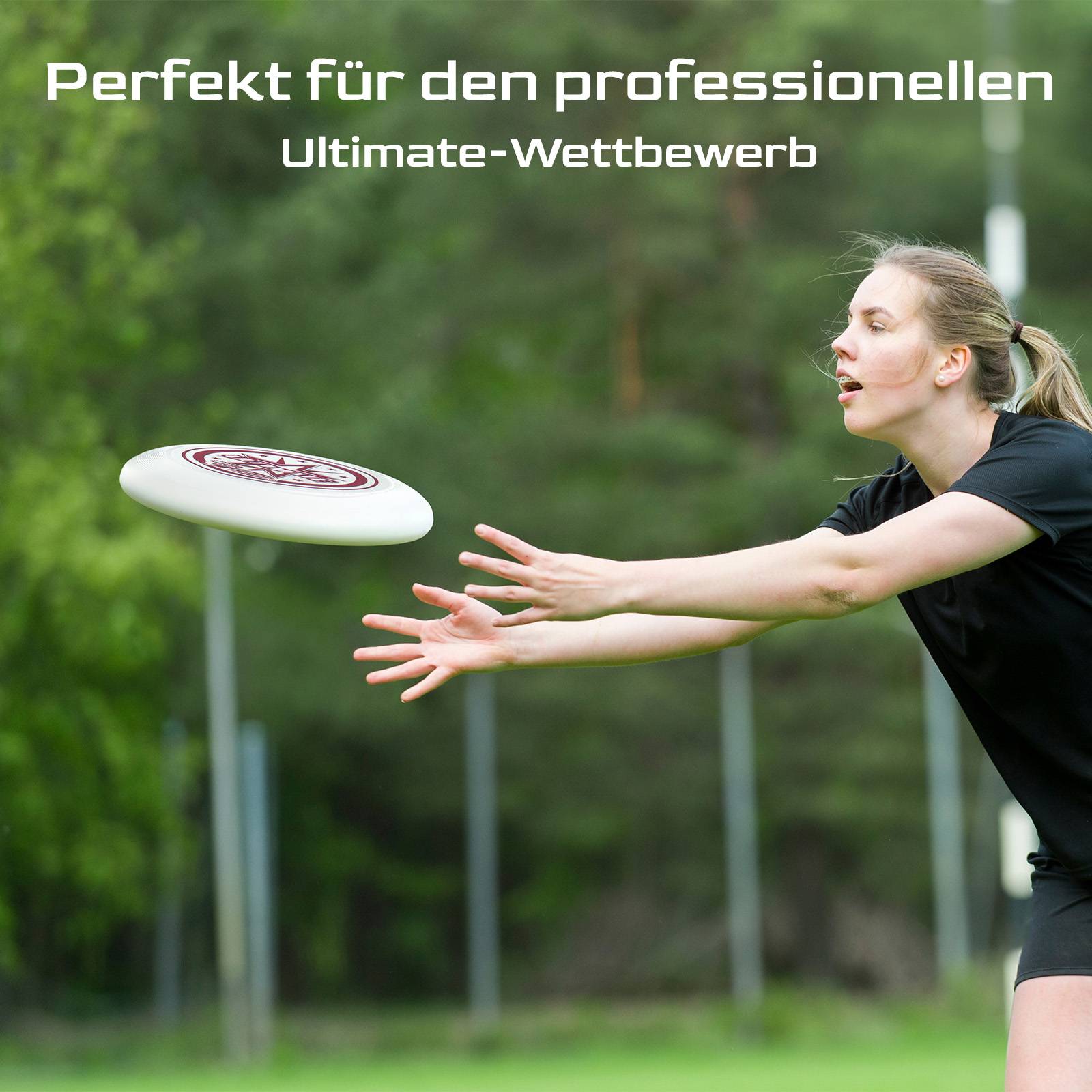 Wham-O Frisbee Ultimate 175g Trainingsscheibe für Wettbewerb -2 Pack