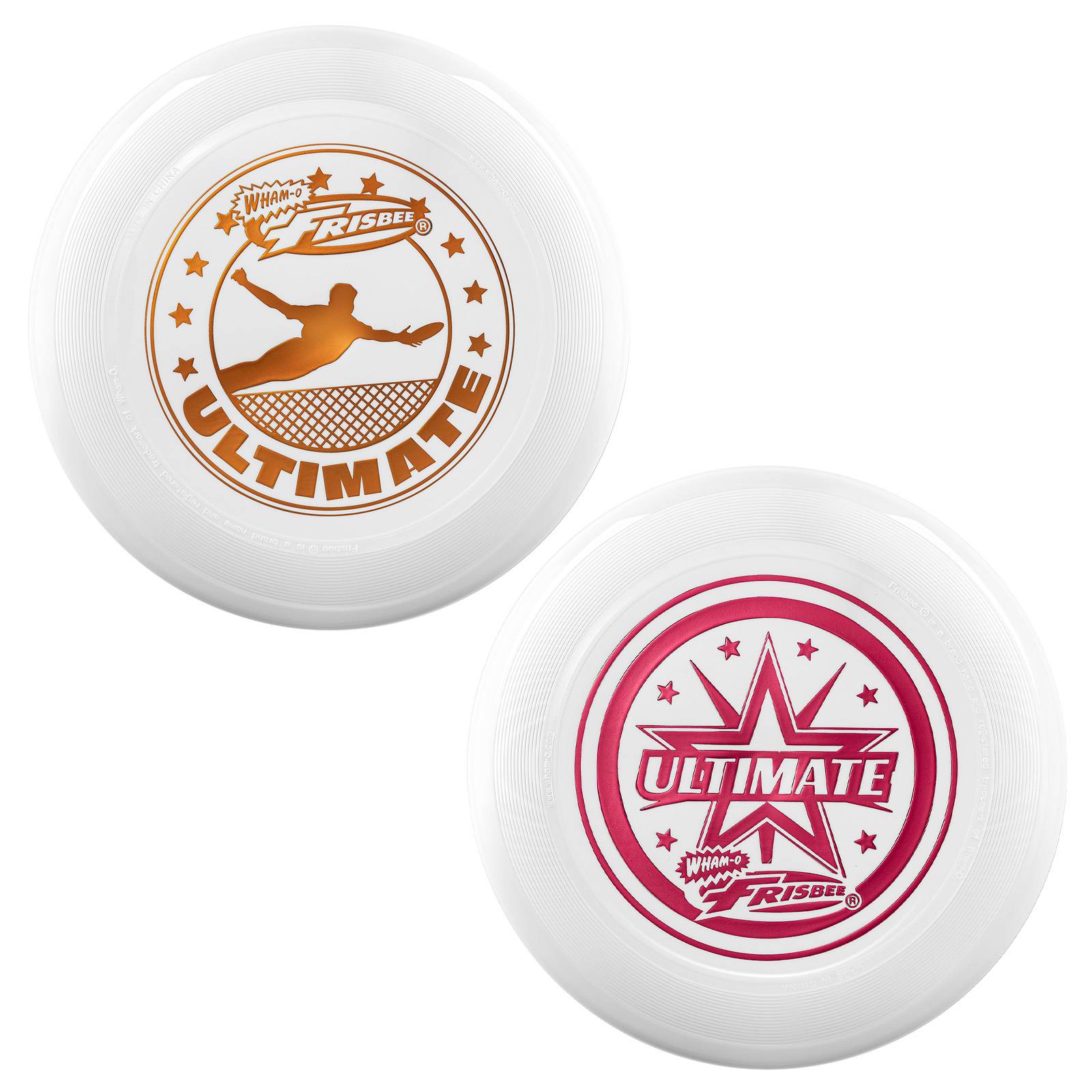 Wham-O Frisbee Ultimate 175g Trainingsscheibe für Wettbewerb -2 Pack