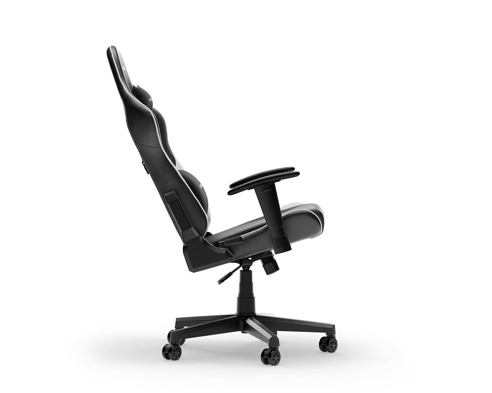 PRINCE L schwarz / weiß PVC Leder