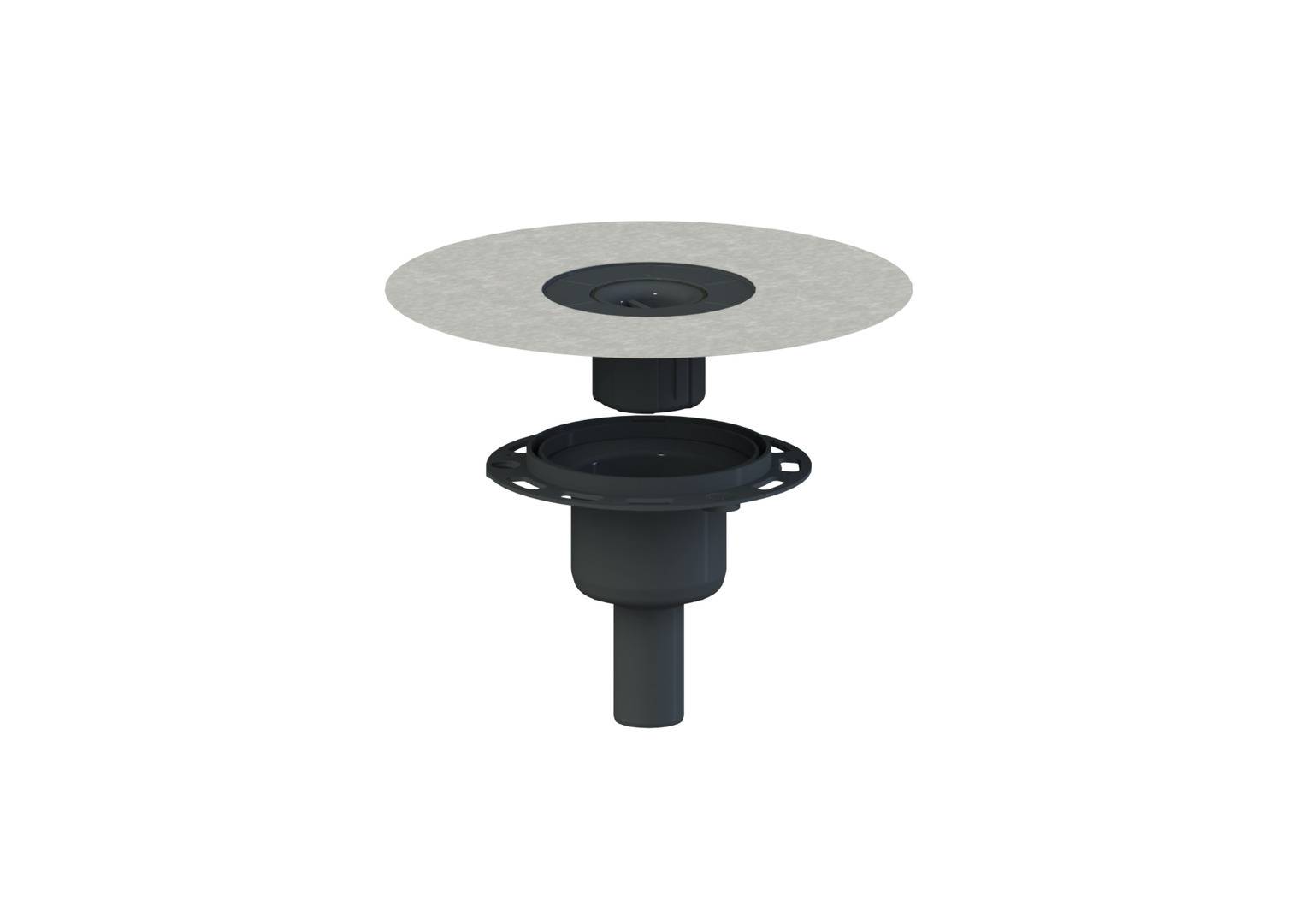 Dallmer Ablaufgehäuse DallDrain senkrecht, DN 50/DN 100