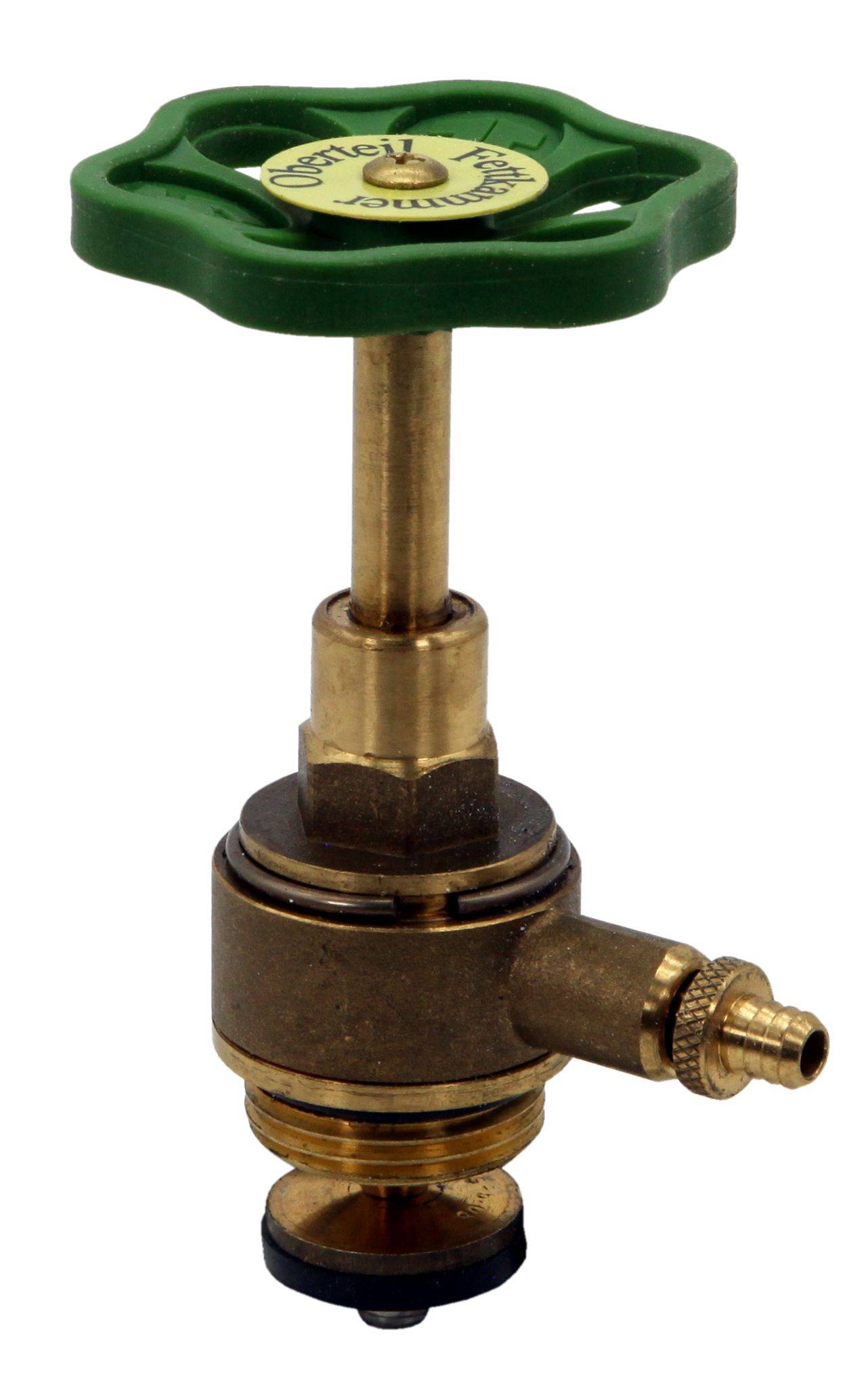 JS OBERTEIL M.ENTL. F.FREISTROMV. STEIG.SPINDEL,DN25,1",MESSING