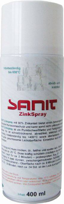 Sanit Zinkspray 400ml Dose