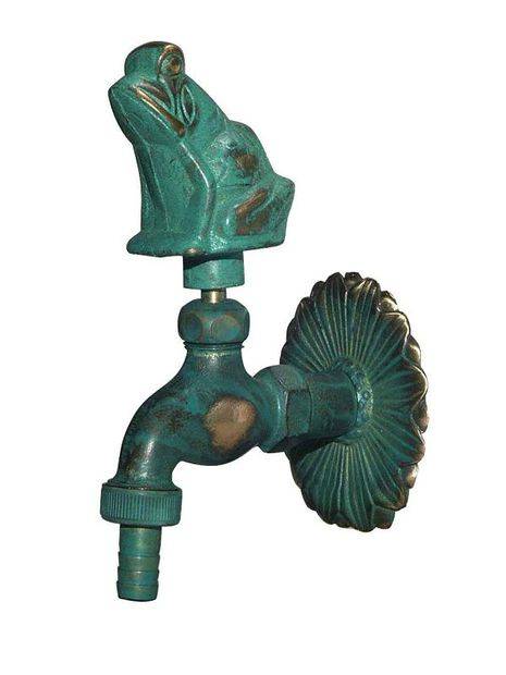 JS NOSTALGIE-AUSLAUFVENTIL,MIT SV MOTIV:FROSCH,DN15,1/2",MS-PATIN.