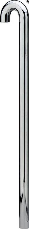 Viega Bodenrohr 180Grad verchromt 11/4 x680mm