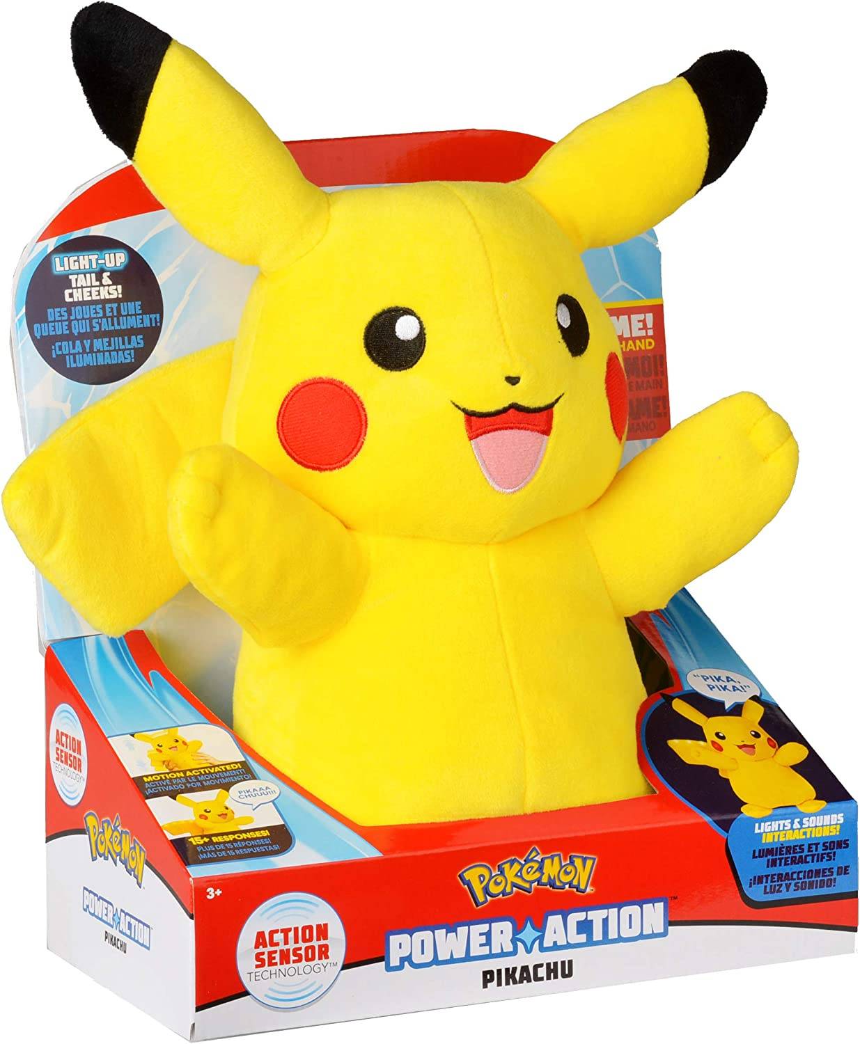 Jazwares PKW1887 - Pokémon - Featured Plüsch - Pikachu