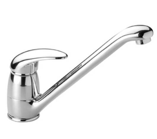 Beitz & Walz AQVABASIC II Spültisch Ehm. mit Gussauslauf, chrom