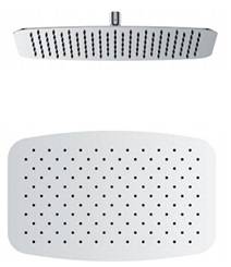 Beitz & Walz AQVAGREEN Kopfbrause 400 x 250 x 2 mm / chrom