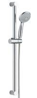 Beitz & Walz AQVABASIC II Brauseset 90cm 1-strahlig chrom