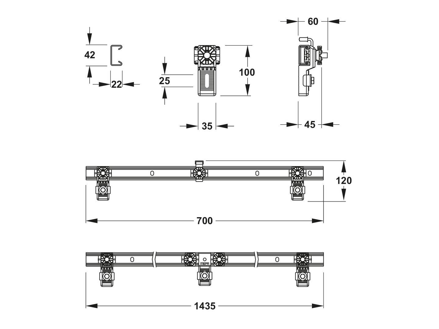 Wannenleisten Badewanne