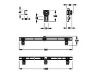 Wannenleisten Badewanne