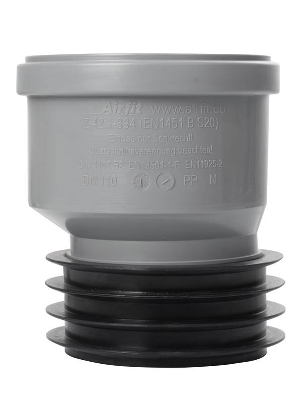 airfit PP-Universal-Steckmuffe-PlusDN 110/110 exzentrisch