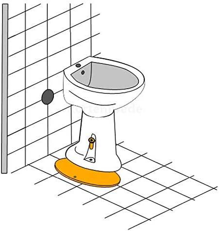 Stand-WC Schallschutz-Set 5mm