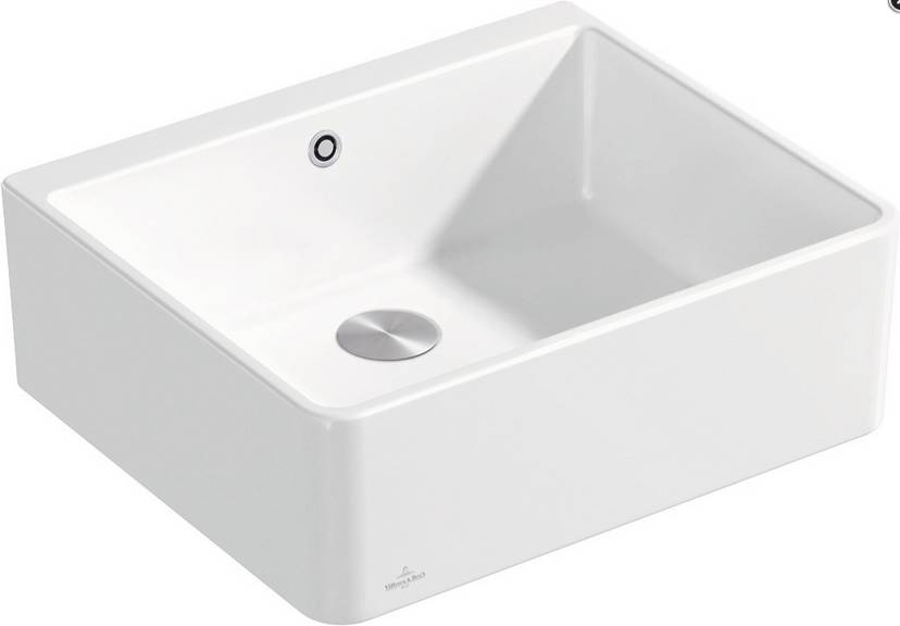 VB Spülstein Einzelbecken 60 X 636001 595x200x500mm Rechteck Weiß Alpin C+
