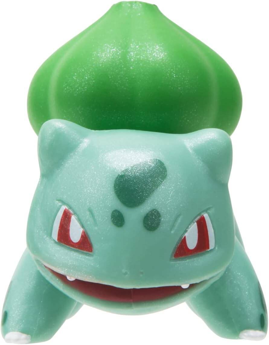 Jazwares PKW2775 - Pokemon Select Evolution 3er-Pack - Bisasam, Bisaknosp, Bisaflor
