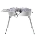 Mangal Set mit 11er Drehspieß 220V Motor und 10 Spieße Schaschlikgrill mit Drehmotor Mangal Set mit 11er Drehspieß 220V Motor und 10 Spieße Schaschlikgrill mit Drehmotor
