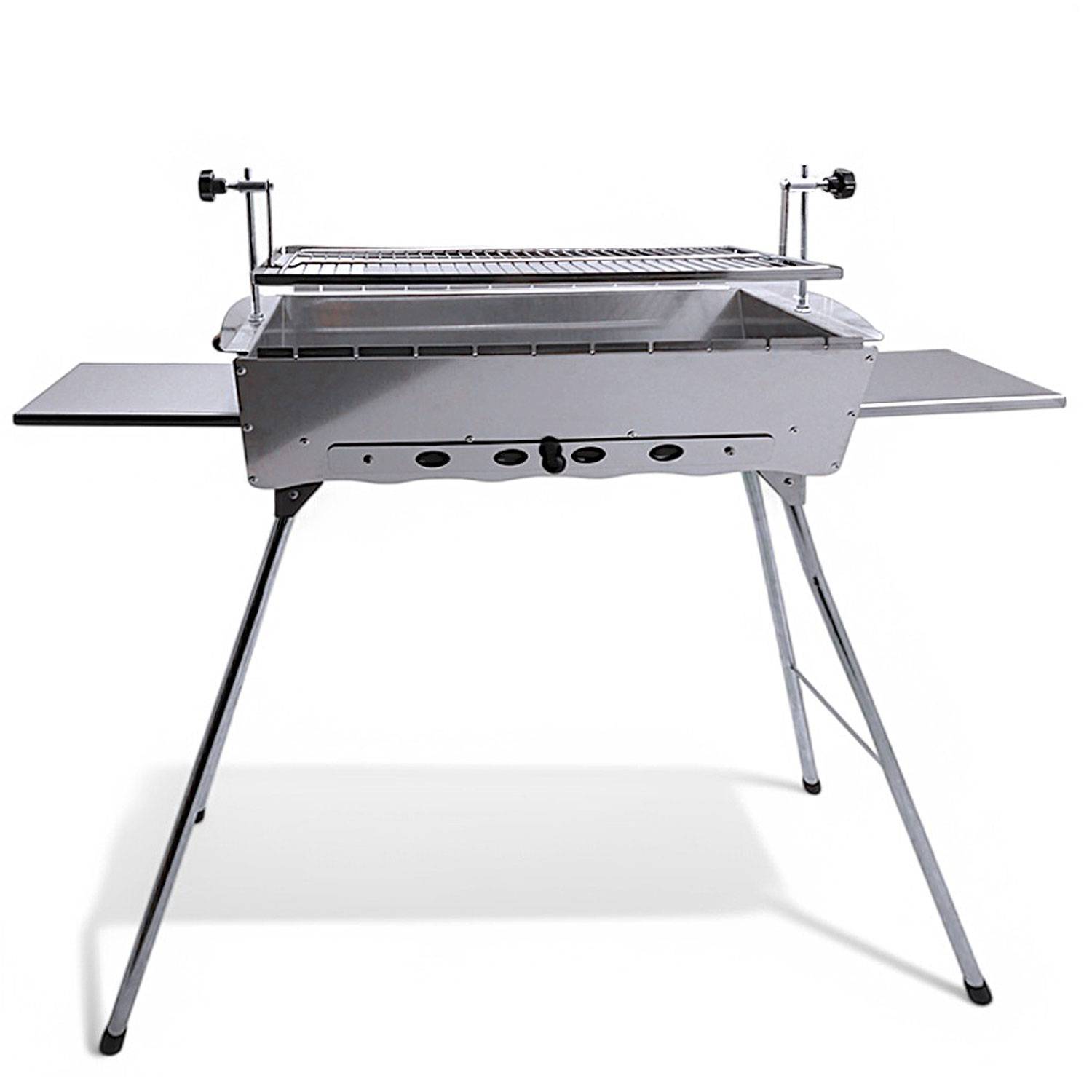 Mangal Astana mit Drehspießregler 9 Spieße 230V Alumotor