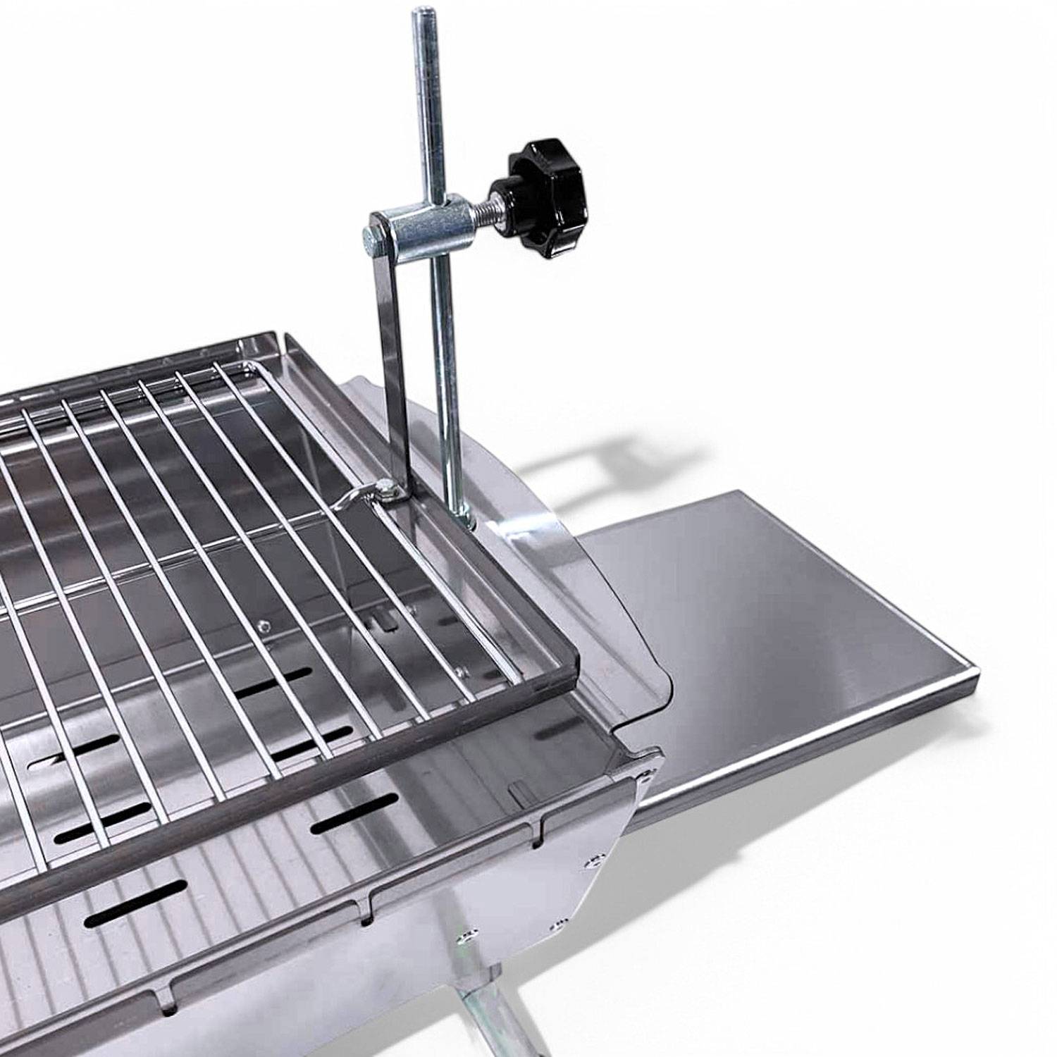 Mangal Astana mit Drehspießregler 9 Spieße 230V Alumotor