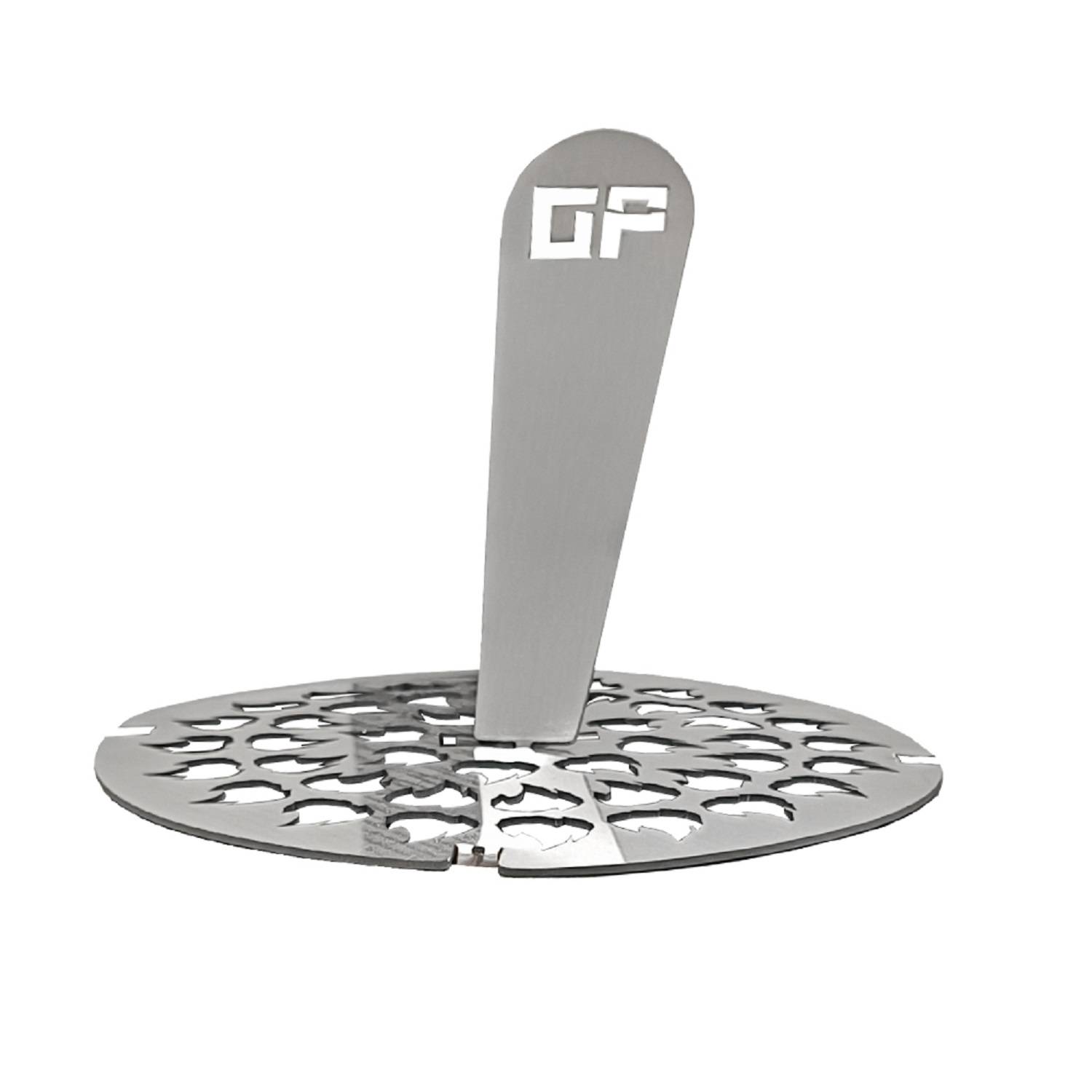 Utschak Asamat Ø40 cm mit Grillplatte 4 mm Grillrost Ø20 cm