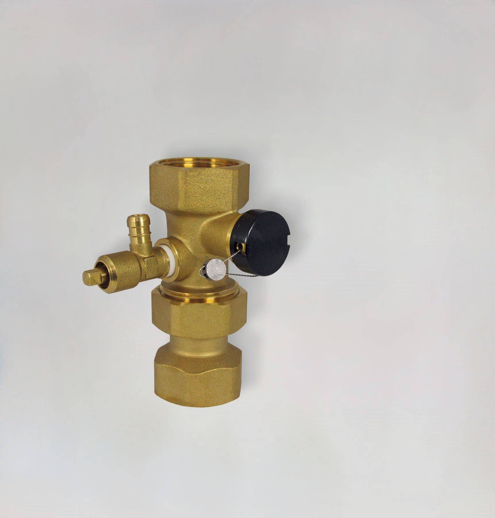 Messing-Kappenventil 3/4" Puteus