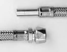 Flex 3/8" x 10mm quetsch / 300mm Puteus