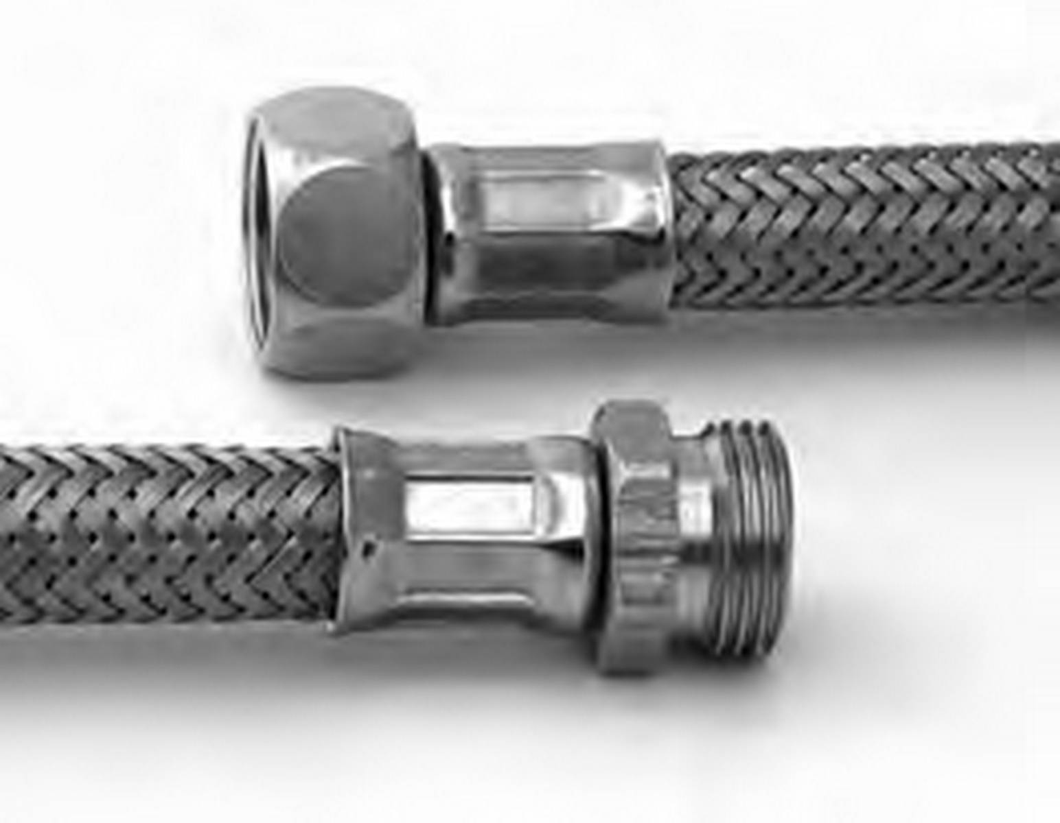 Flexschlauch 1/2" Ü x 1/2 AG Verbindung/500mm Puteus