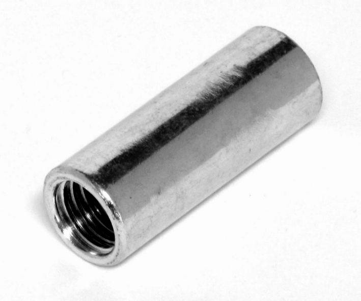 M12 * 40mm Gewindemuffen, rund ASW