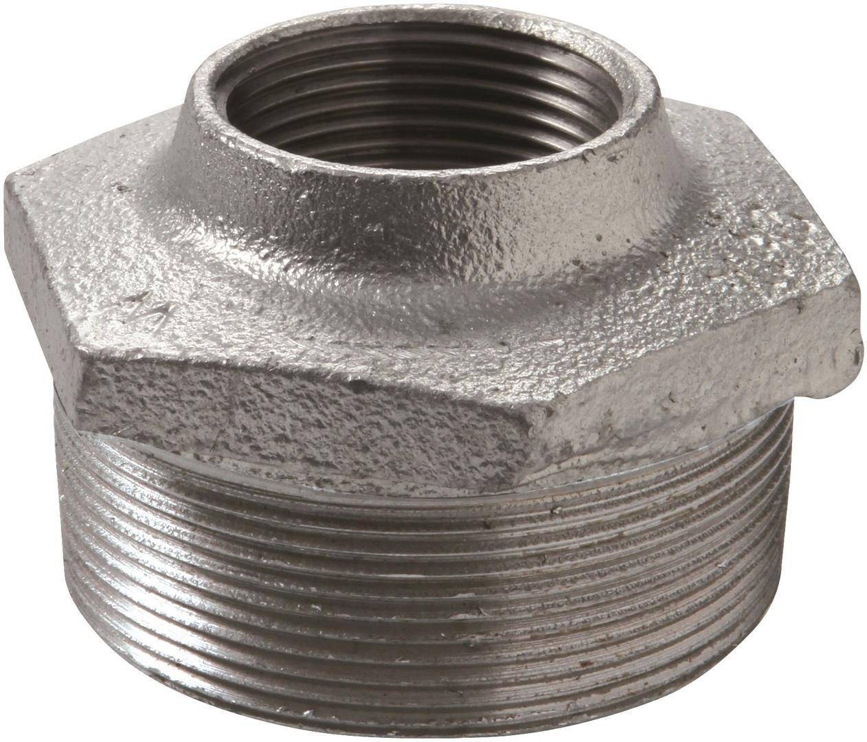 Temperguss Reduzierstück Nr. 241 verzinkt 11/4"x1"