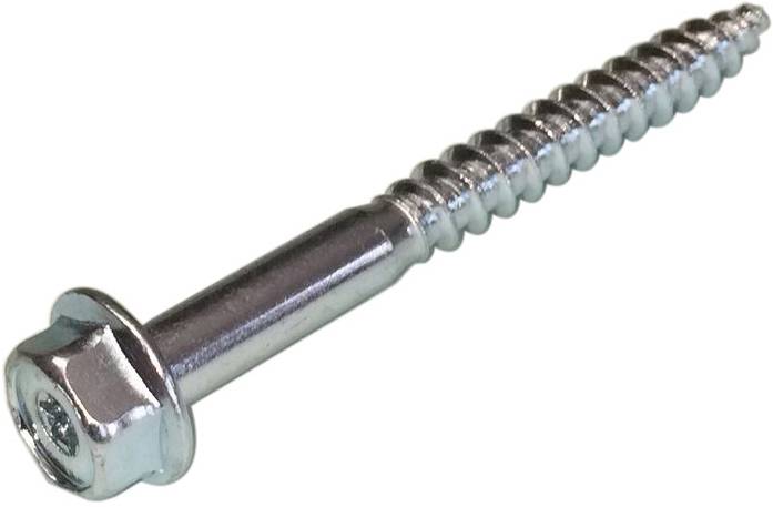 Walraven Sechskantholzschraube DIN 571 ev H8x60 SW13 TX30 angeformte U-Scheibe