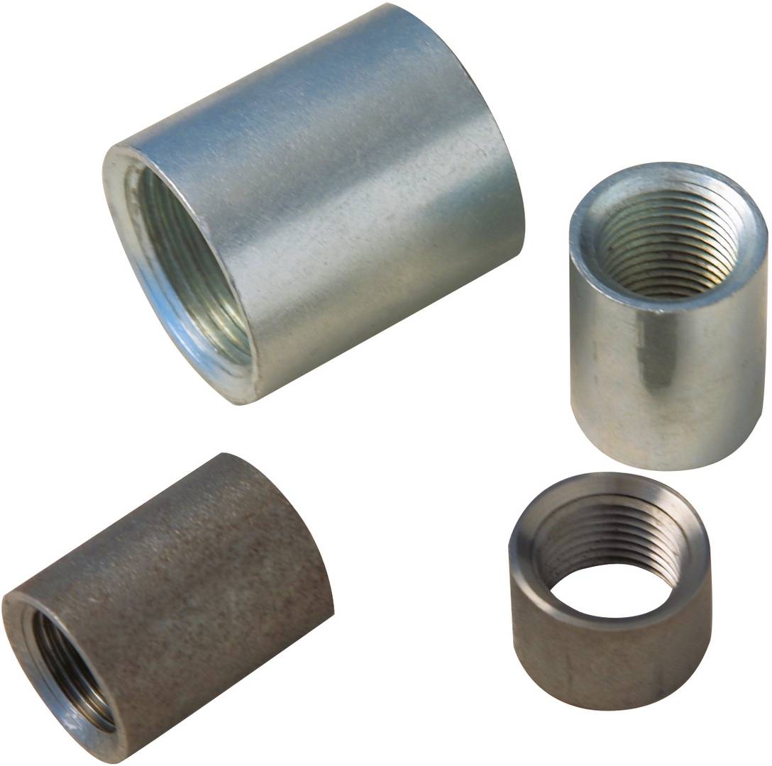 Atusa Stahlmuffe Nr. 16 schwarz, ganze Länge, 3/4