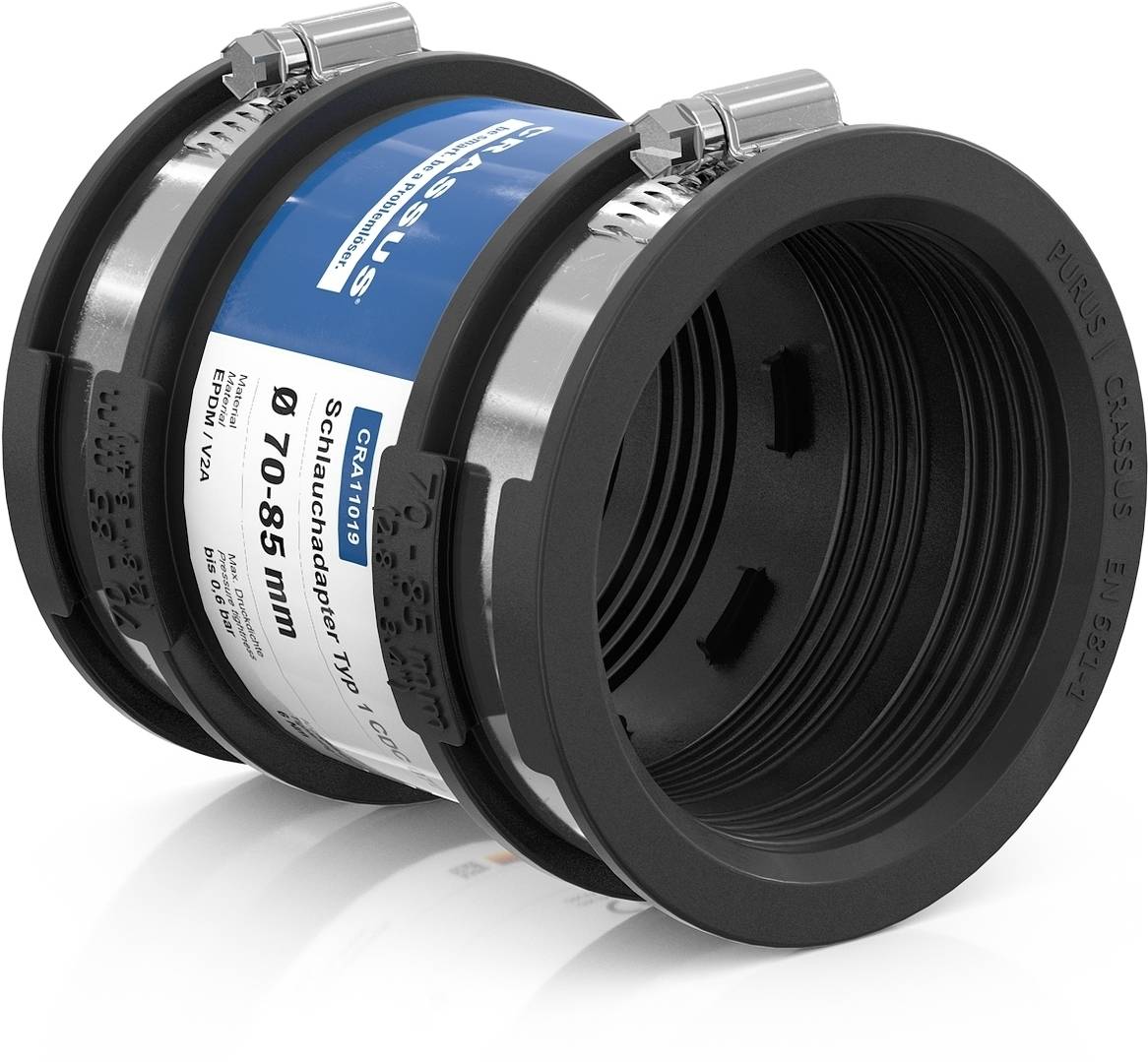 Crassus Schlauchadapter 70-85/70-85