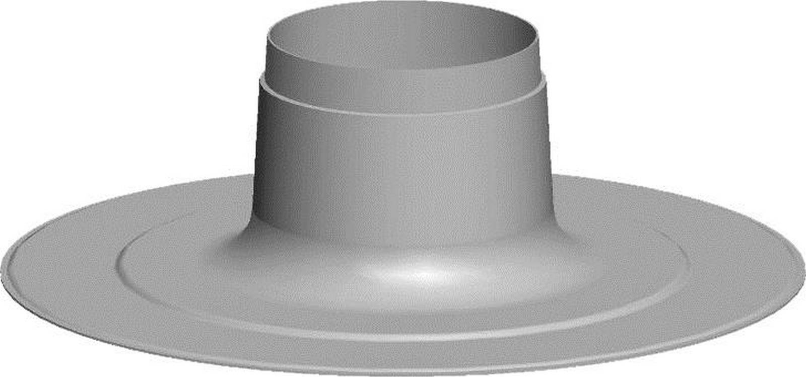 Wolf Flachdachkragen für Luft- / Abgasführung senkrecht DN60/100