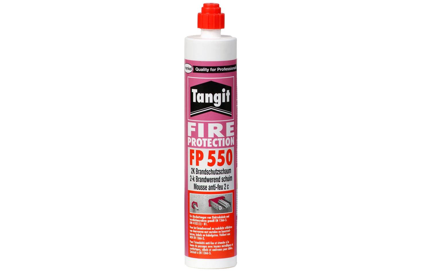 Walraven Mousse coupe-feu 2K Tangit FP550 300 ml (à utiliser avec FP800)
