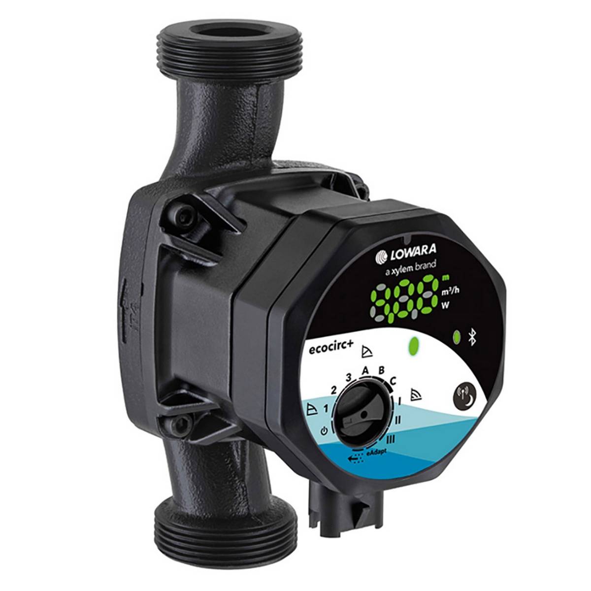 Lowara 25-6/130 ecocirc M+ HE - Pompe de chauffage