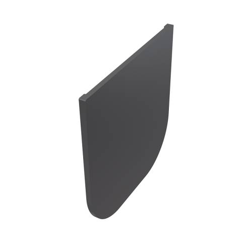 Alcadrain Stirnwand-Blende für Entwässerungsrinne