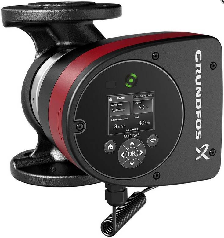 Grundfos Pumpe MAGNA3 Einzelpumpe elektr. GG 1x230V PN6/10 DE 32-60 F 220