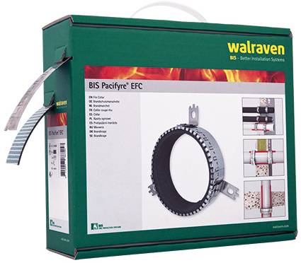 Walraven protection incendie Pacifyre EFC U/U en boîte distributrice 10 m pour tuyaux non isolés/isolés