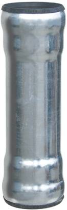 LORO-X-Rohr 00120. DN 50x1000mm, mit 2 Muffen