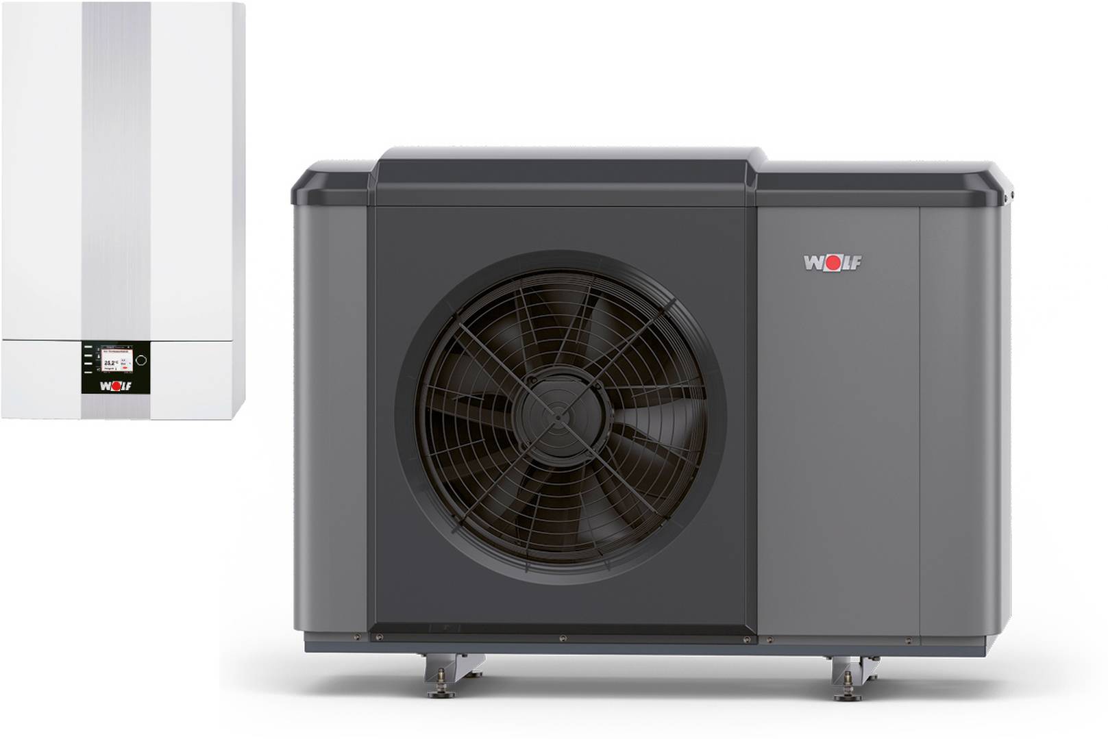 WOLF Wärmepumpe CHA-Monoblock 07/400V mit E-Heizelement