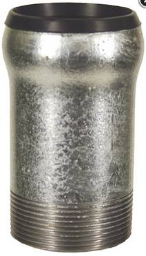 LORO-X Anschluss-Stück AG DN 40x11/2 mit Steckmuffenverbindung