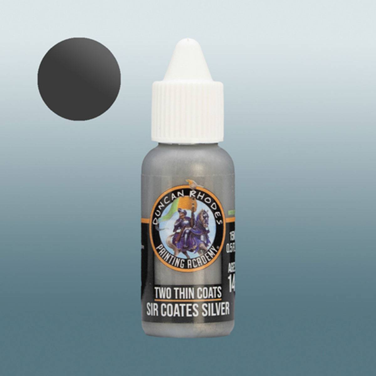 Two Thin Coats Acryl Miniaturenfarbe - Sir Coates Silver (Metallic)