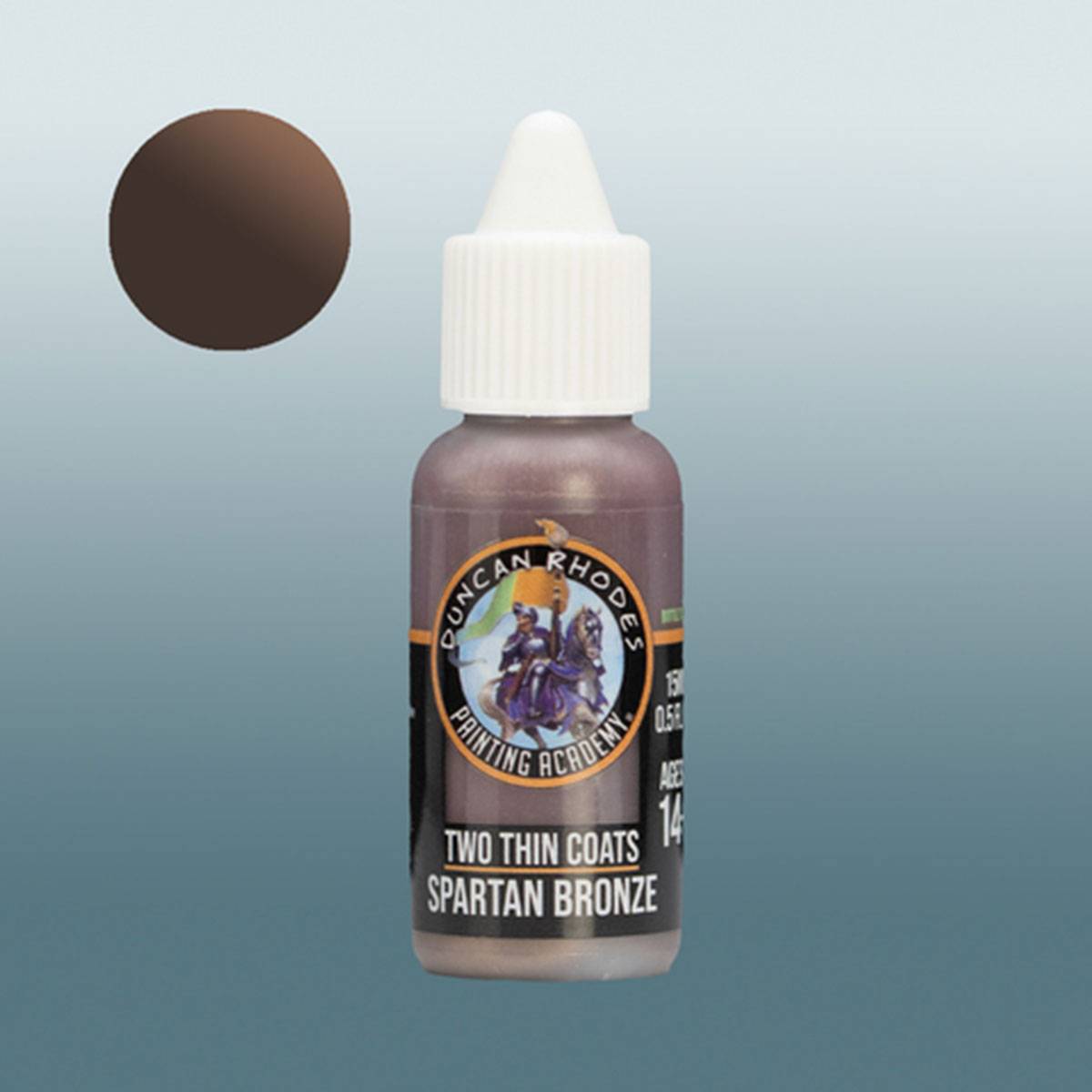 Two Thin Coats Acryl Miniaturenfarben (Wave 1) Metallic - 6 x 15 ml