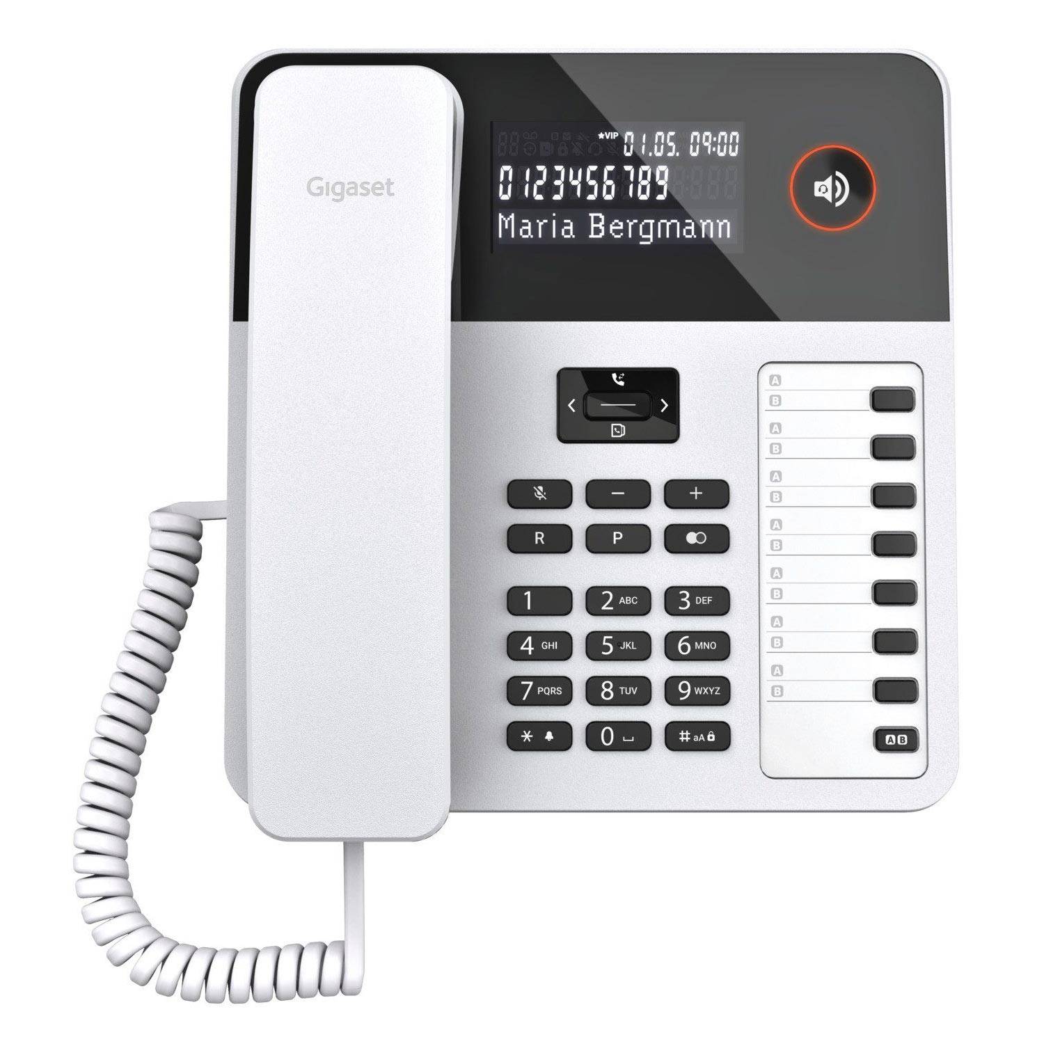 Siemens Desk 600 Telefonbuch weiß