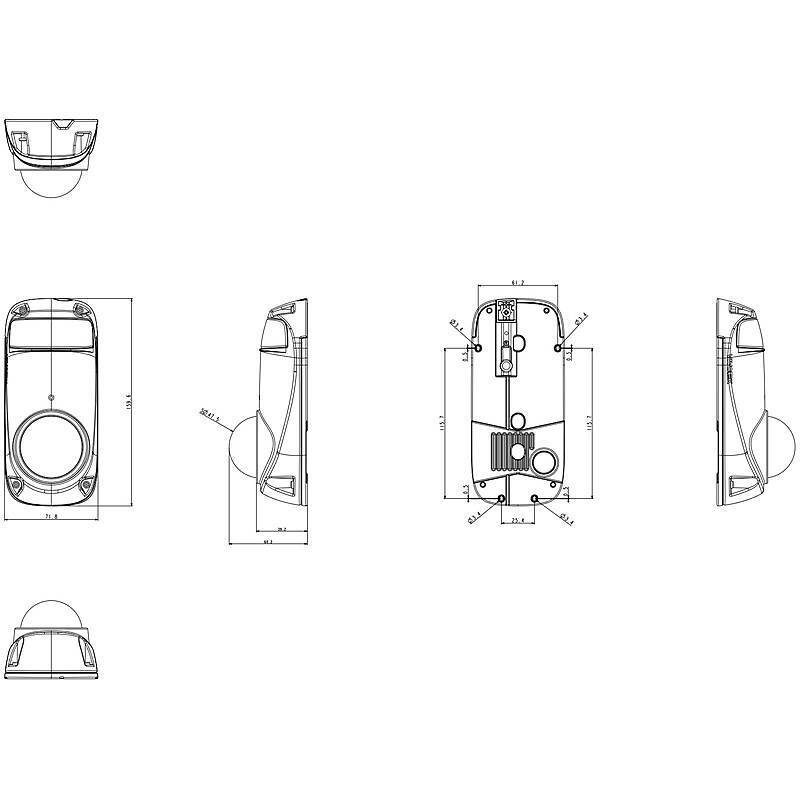 VIVOTEK CC9391-HV IP-Kamera 4K T/N IR PoE IP66, Mit intelligentem Cyberschutz für Ihr Firmennetzwerk: Mehrstufige Erken