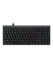 Logitech G G515 Tastatur TKL Hintergrundbeleuchtung USB QWERTY Nordisch Dänisch/Finnisch/Norwegisch/Schwedisch Tastenschalter: GL Tactile Schwarz