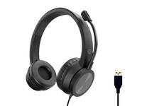 Conceptronic POLONA05B Stereo USB Headset - Headset - 22 KHz